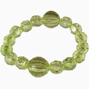 Bracelet souple Marta vert