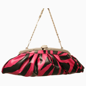 Sac &agrave; main Antiope - Violet et noir
