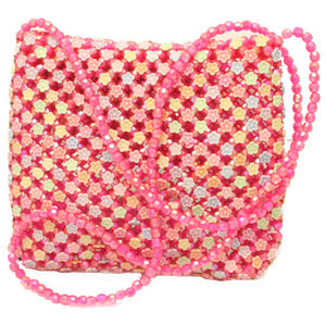 Sac port&eacute; &eacute;pauleAvera - rose - Enfant