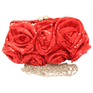 Sac port&eacute; &eacute;paule Ronel - Rouge