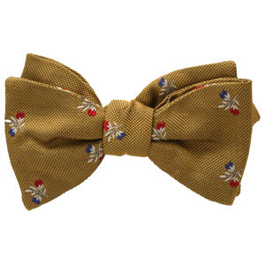Noeud papillon Clovis jaune