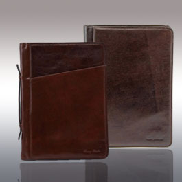 Les porte-documents en cuir de chez Tuscany Leather