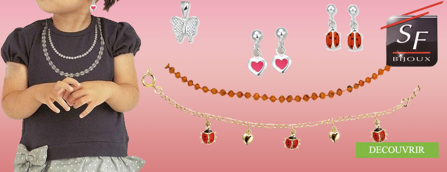 Bijoux de chez SF Bijoux pour enfant