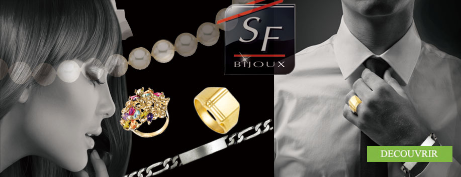 Bijoux de chez SF Bijoux pour femme, homme et enfant