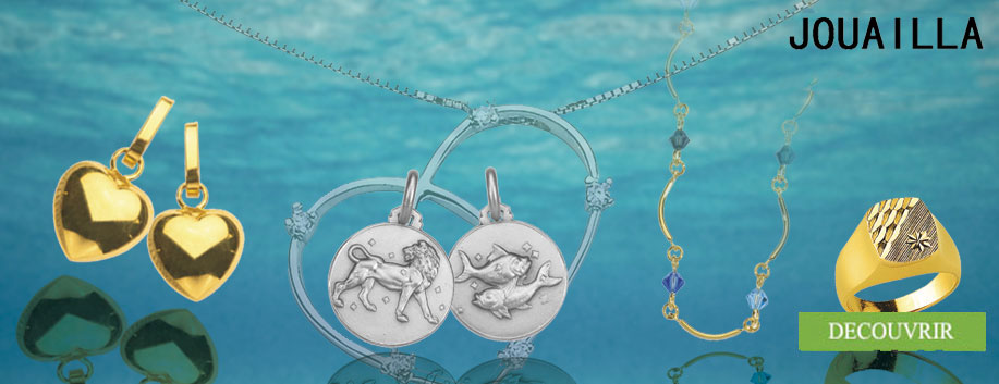 Bijoux de chez Jouailla 1788 pour femme, homme et enfant