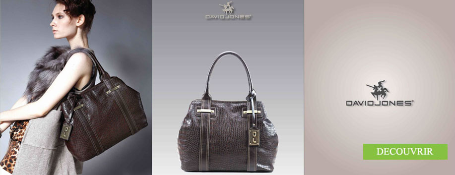 Sacs synthétiques de chez David Jones pour femme