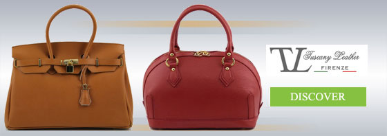 Genuine leather bags from Tuscany Leather for women