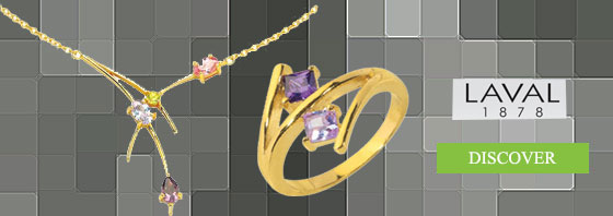 Gold plated jewelry in Laval woman